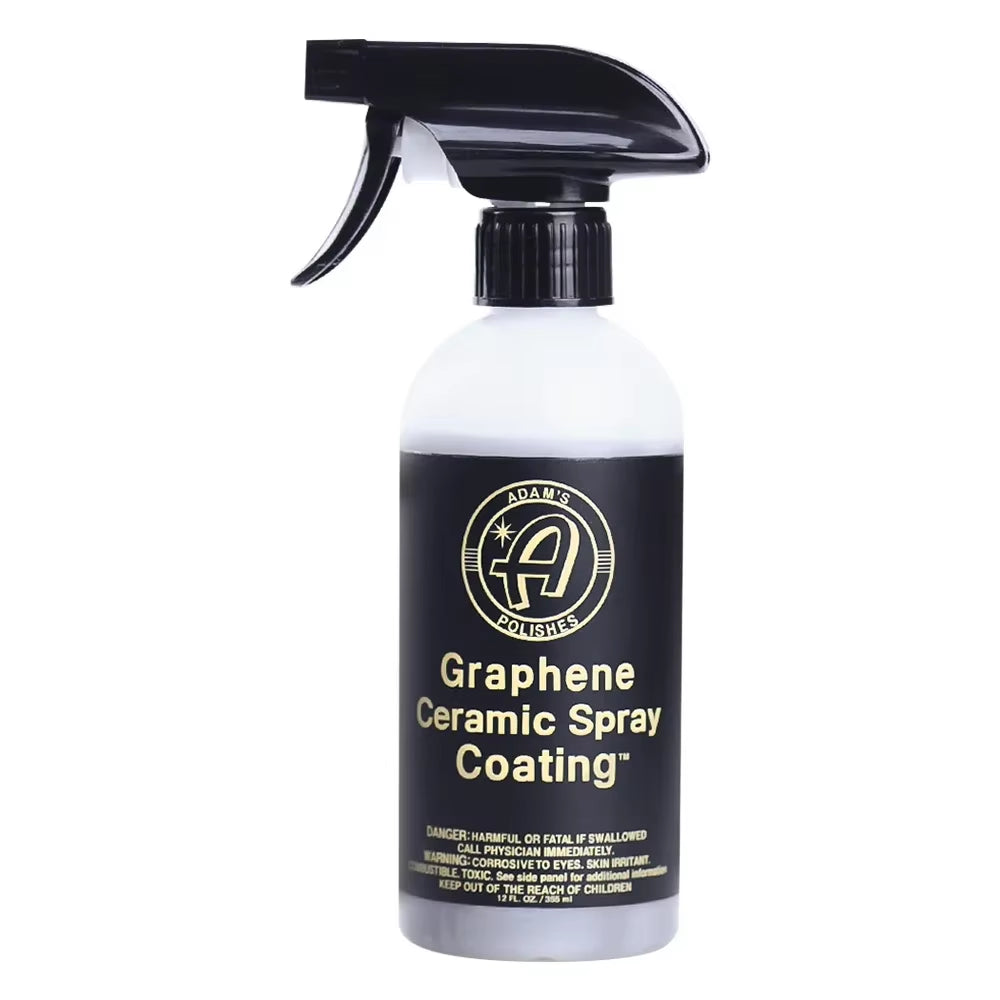 Graphene Ceramic Car Coating 10H - Long-lasting Protection for Cars and Motorcycles (7+ Years) - Ideal for Post-Wash Application with Clay Bar and Polisher