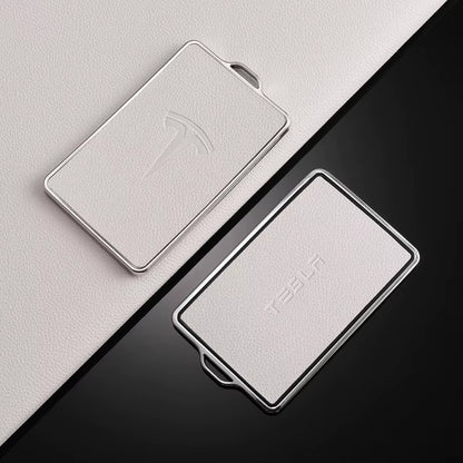 TPU Leather Car NFC Key Case Shell Cover Fob for  Model 3 Model S Model X Model Y Keyless Protector Holder Auto Accessories