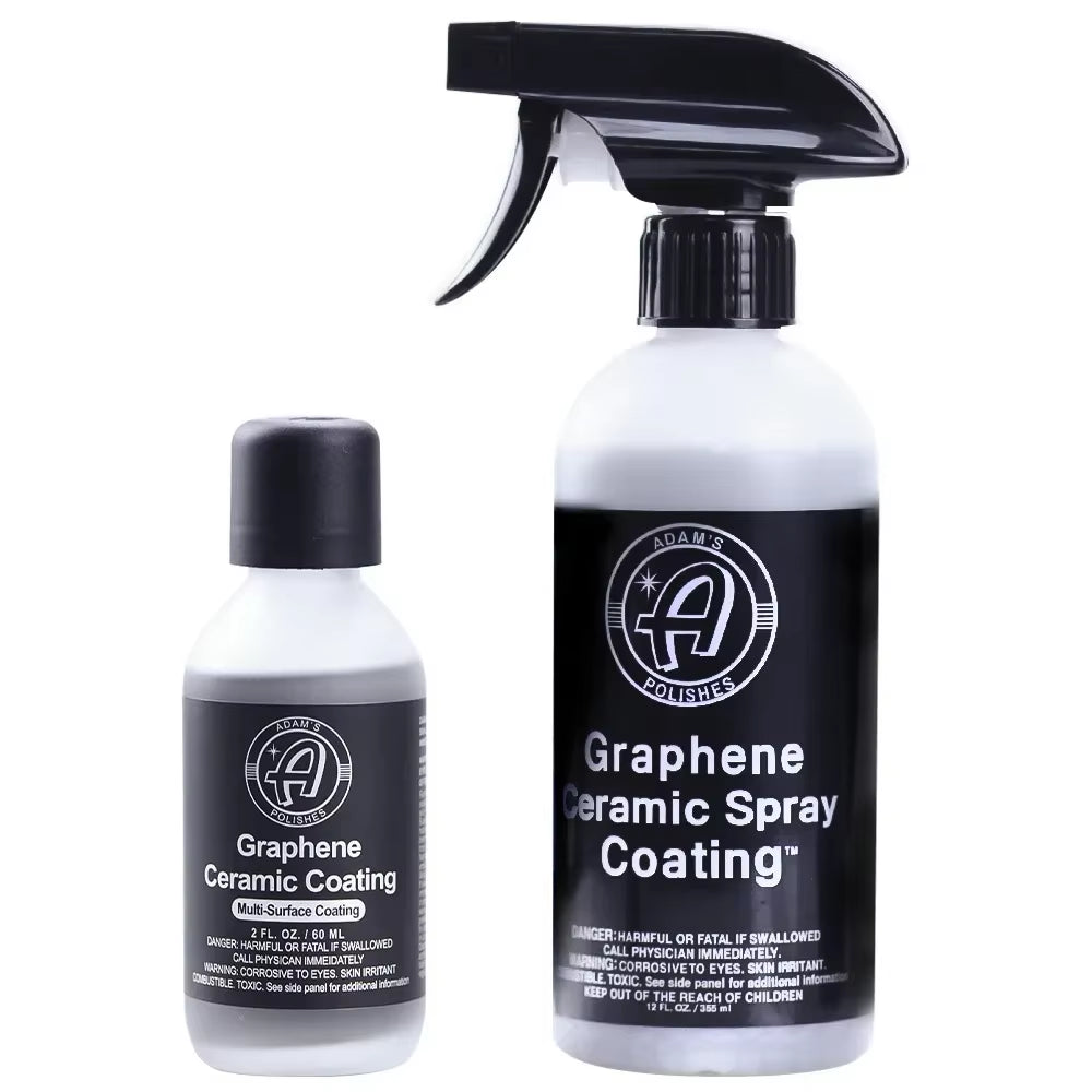 Graphene Ceramic Car Coating 10H - Long-lasting Protection for Cars and Motorcycles (7+ Years) - Ideal for Post-Wash Application with Clay Bar and Polisher
