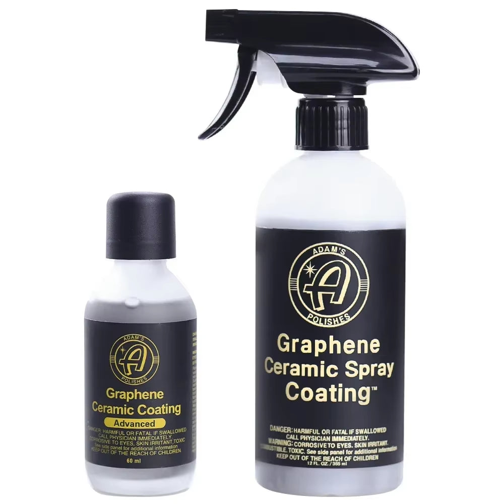 Graphene Ceramic Car Coating 10H - Long-lasting Protection for Cars and Motorcycles (7+ Years) - Ideal for Post-Wash Application with Clay Bar and Polisher