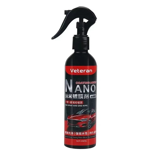 9H Hardness Ceramic Coating for Cars - Nano Glass Plated Crystal Polish (500ML/250ML)