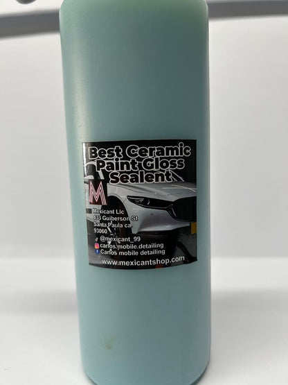 Ceramic sealant high gloss Polish, Paint Enhancer and Anti-Fouling Agent, with Hydrophobic Suitable for All Vehicle Paint Colors, Nano Coating, Car Maintenance Supplies