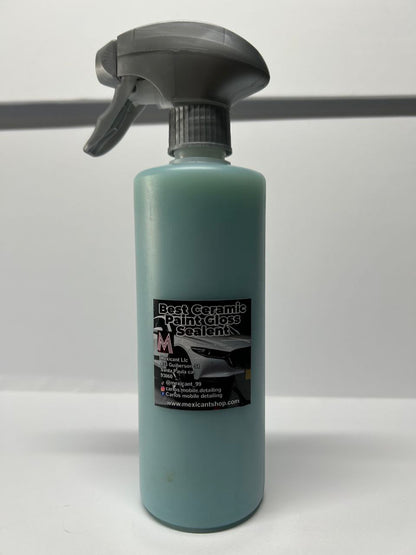 Ceramic sealant high gloss Polish, Paint Enhancer and Anti-Fouling Agent, with Hydrophobic Suitable for All Vehicle Paint Colors, Nano Coating, Car Maintenance Supplies