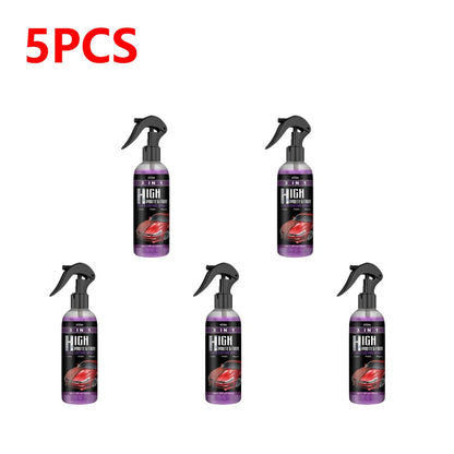 Revitalize Your Ride: 3-in-1 Nano Ceramic Coating Spray - 100ml Scratch Repair & Body Compound Solution