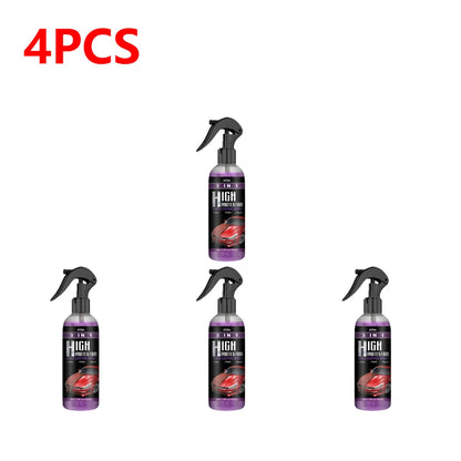 Revitalize Your Ride: 3-in-1 Nano Ceramic Coating Spray - 100ml Scratch Repair & Body Compound Solution