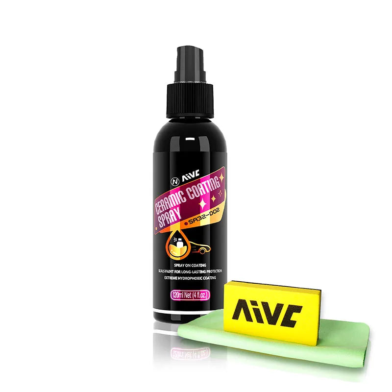 Car Ceramic Coating Spray Crystal Polishing Liquid Durable Protection Hydrophobic Wax Coat Scratch Repair Shiny Stuff Car Detail