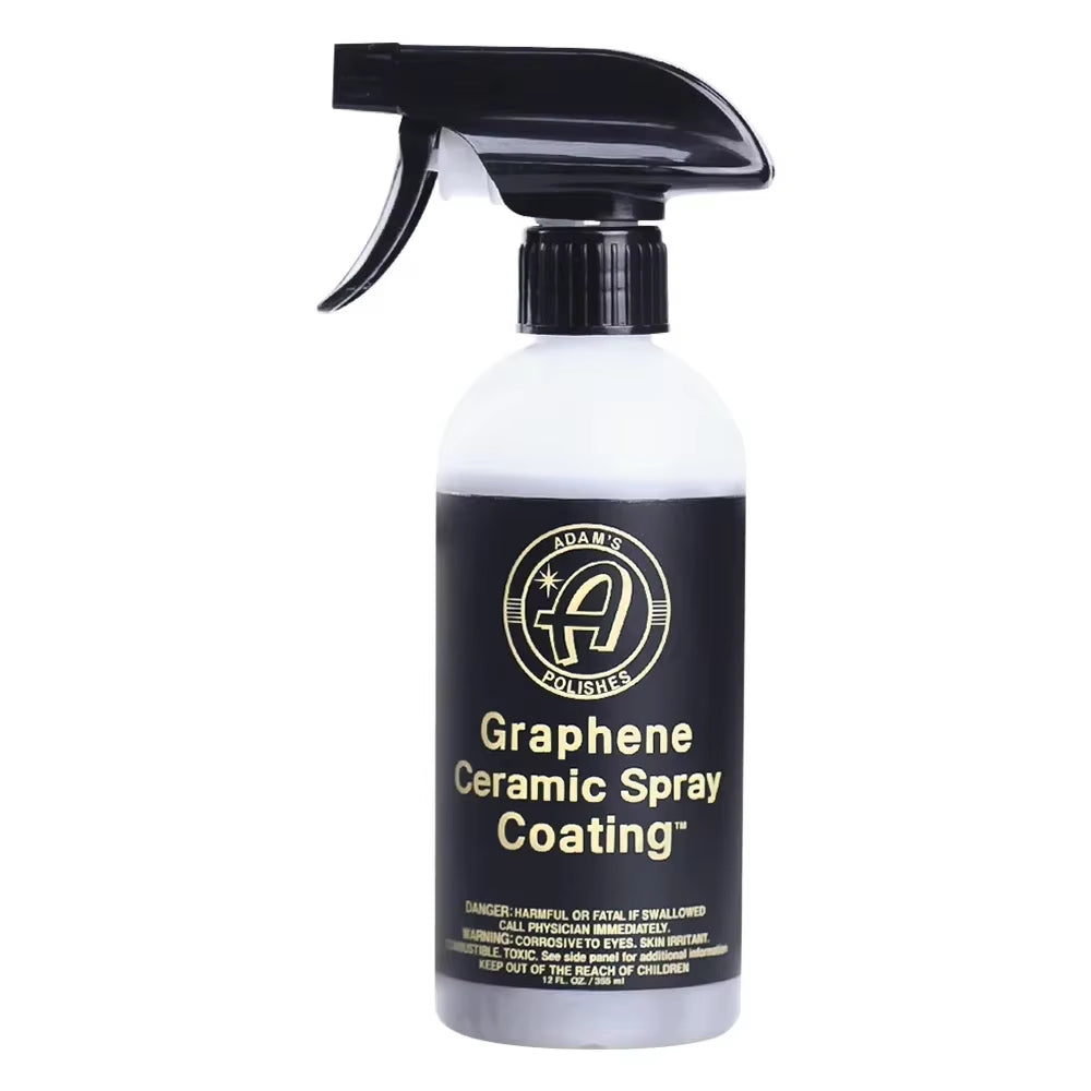Graphene Ceramic Car Coating 10H - Long-lasting Protection for Cars and Motorcycles (7+ Years) - Ideal for Post-Wash Application with Clay Bar and Polisher