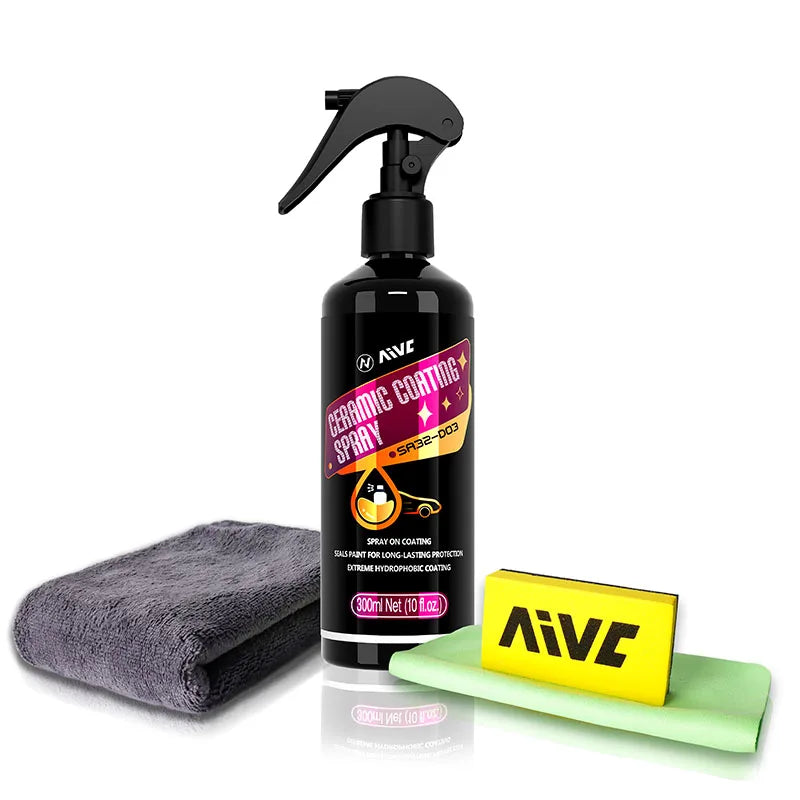 Car Ceramic Coating Spray Crystal Polishing Liquid Durable Protection Hydrophobic Wax Coat Scratch Repair Shiny Stuff Car Detail