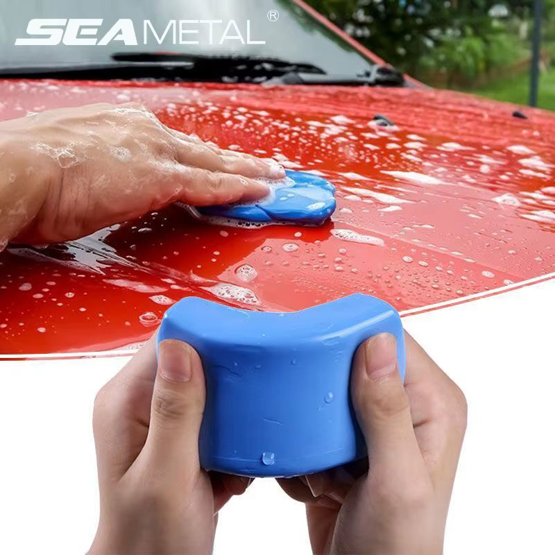 SEAMETAL Car Cleaning Clay Bar Auto Detailing Cleaner Car Magic Clay Bar Fine Medium King Grade Heavy 100G for Car Wash Mud