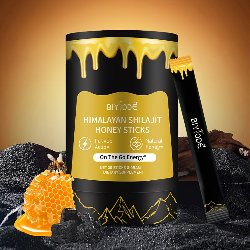VITAFER TITO Energizing Honey Shilajit Sticks with Saffron Boost