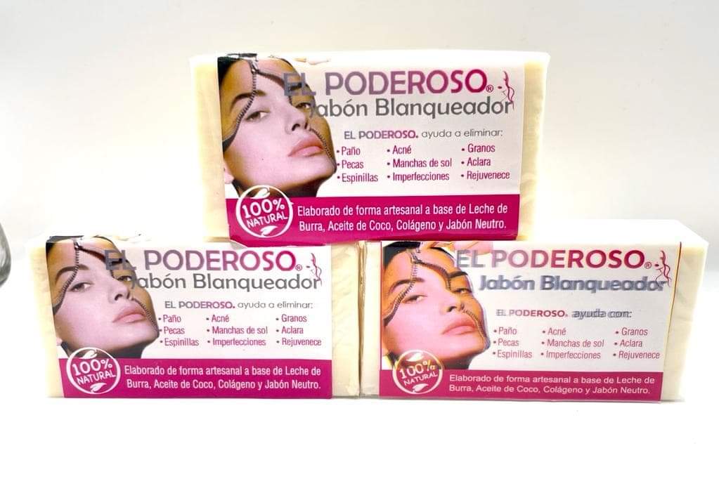 El poderoso jabon Soap, Deeply Cleanses Face